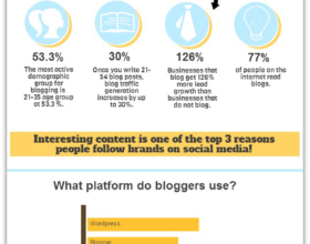 infographic blogging stats, make money from blogging, blog economy 2013