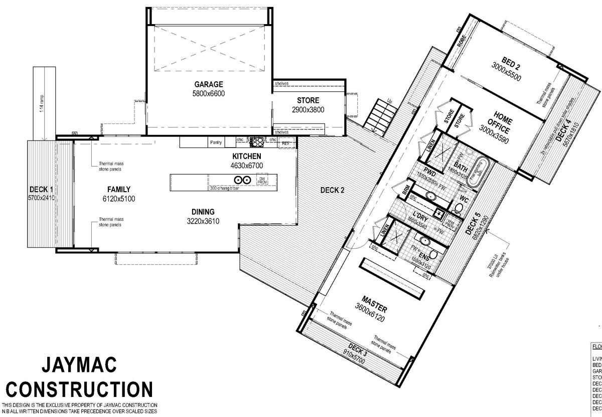 Floor Plan Friday: Home with a central breezeway