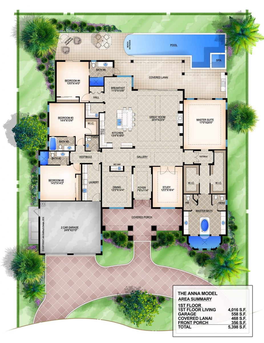 Floor Plan Friday: Family home with great entrance area