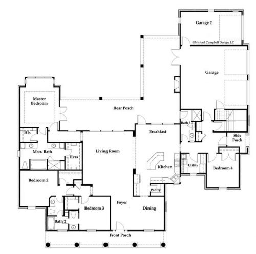 Floor Plan Friday: Ranch style house