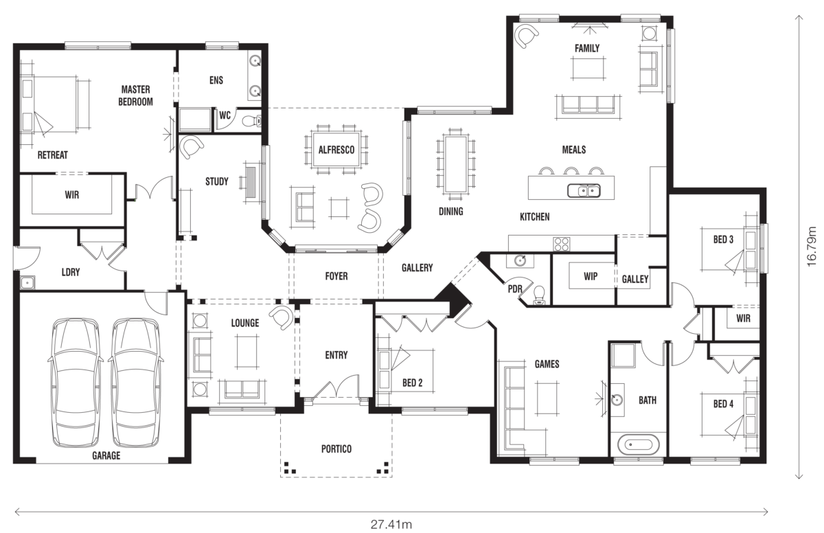 Floor Plan Friday: Innovative ranch-style home