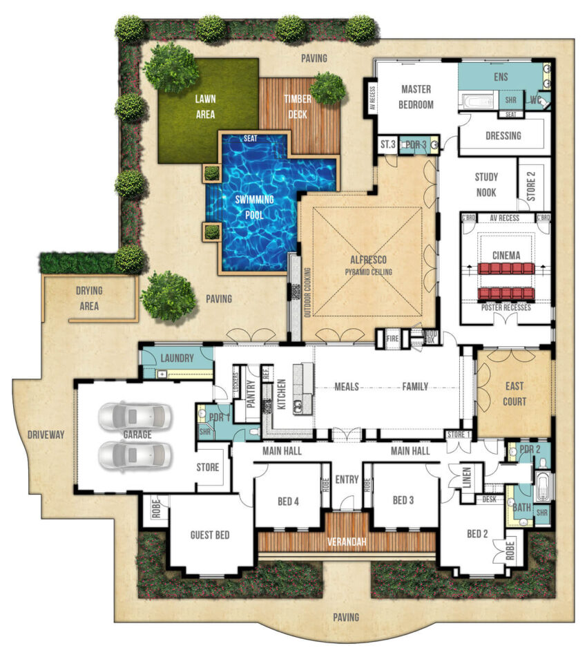 Floor Plan Friday: Federation Style Splendour
