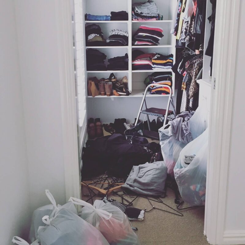 The realistic cull and organisation of my wardrobe