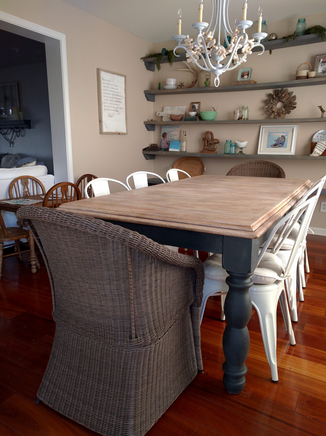 Dining set makeover hot sale