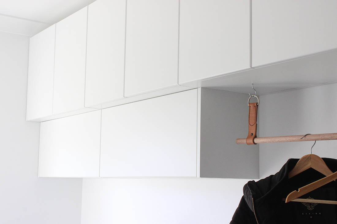 DIY your overhead laundry cupboards — free download