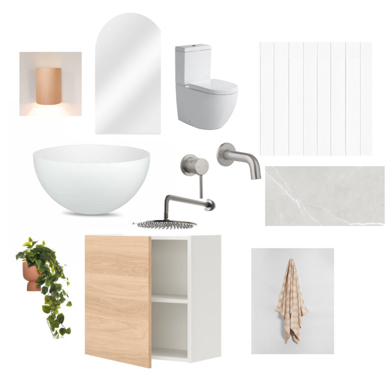 The ensuite reno has started + moodboard