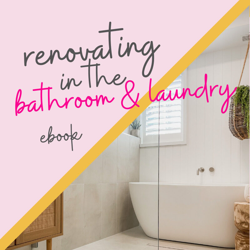 Renovating in the Bathroom & Laundry eBook