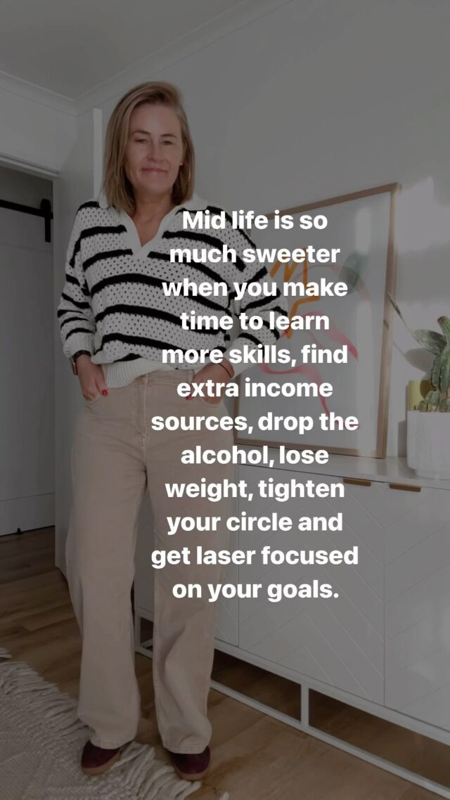 Who is with me? 

9kg down, no alcohol, learning more skills, upping my income, defining the goals and only hanging around people who want the exact same things. #midlife